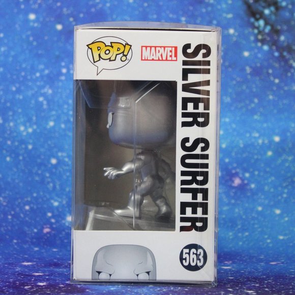 Funko POP! Marvel - Fantastic Four - Silver Surfer #563 - Picture 2 of 6